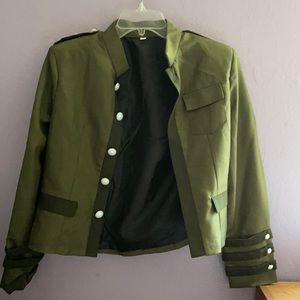 Military styled petite jacket